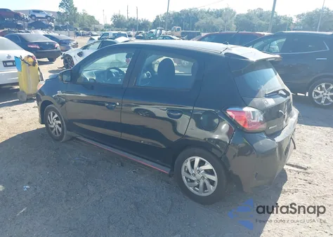 2021 Mitsubishi Mirage Carbonite Edition/Es/Le из США, поврежденный, VIN ML32AUHJ8MH004169